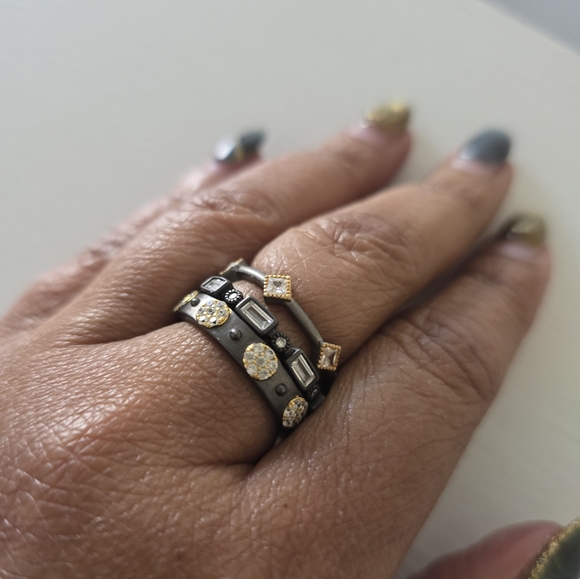 Freida Rothman Stacking Rings - Picture 1 of 9